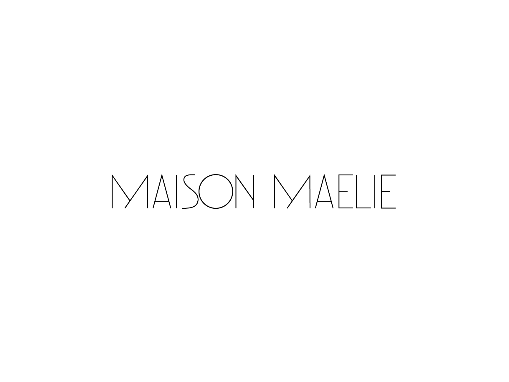 Robe de mariée lyon créatrice Logo Maison Maelie